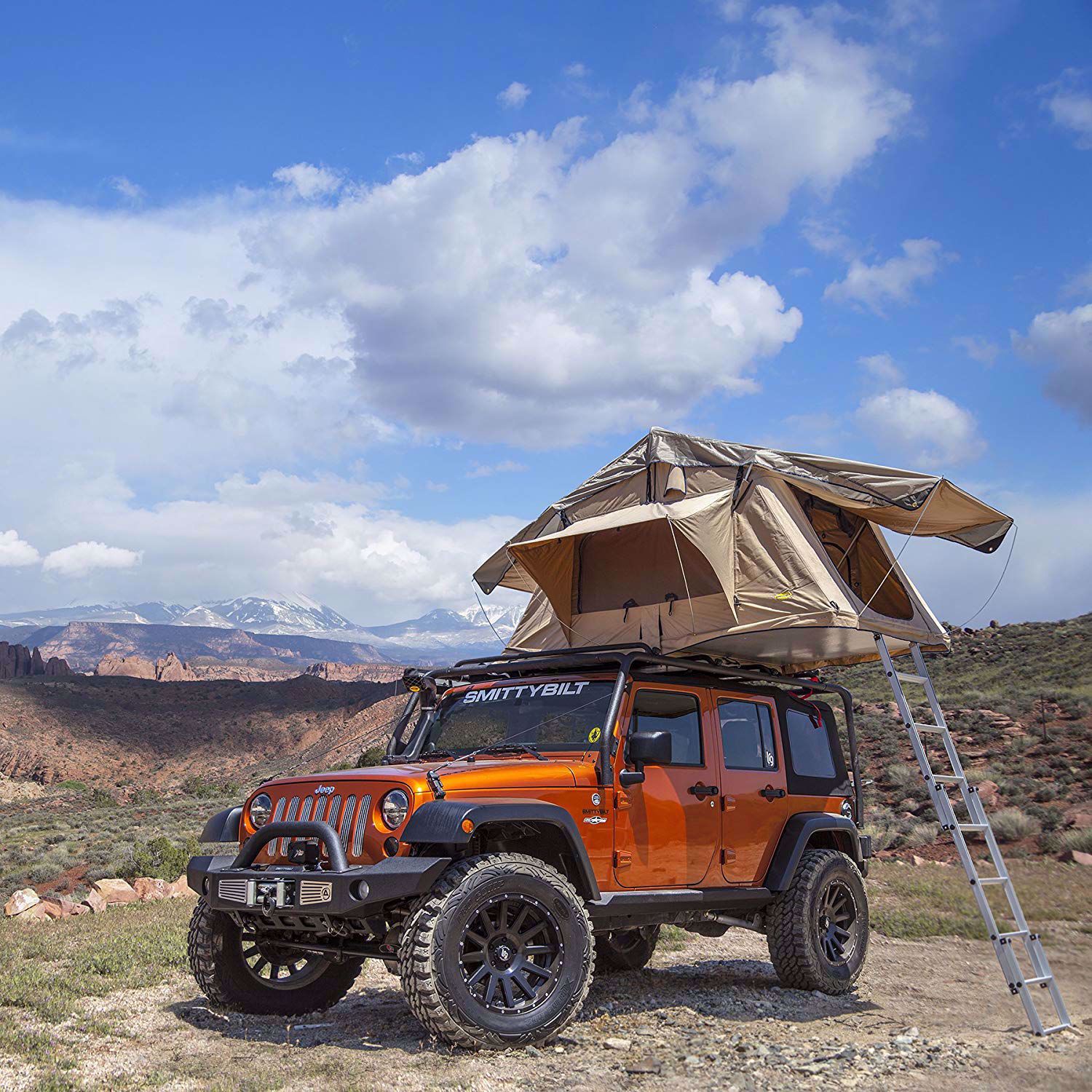 Alldogs Offroad Coop. Smittybilt 2783 Overlander Folding Rooftop Tent