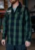 Picture of Alldogs Offroad Embroidered Button Down Flannel Shirt - Green