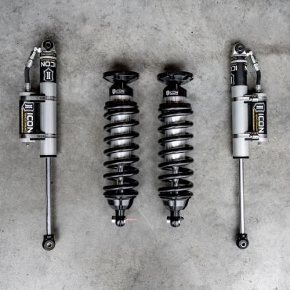 Picture of ADO Enhanced Icon Titanswap 2.5 IFP Coilovers & 2.0 Resi Rear Shocks for 2nd Gen Nissan Frontier & Xterra