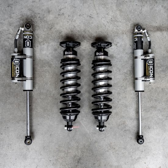 Picture of ADO Enhanced Icon Titanswap 2.5 IFP Coilovers & 2.0 Resi Rear Shocks for 2nd Gen Nissan Frontier & Xterra