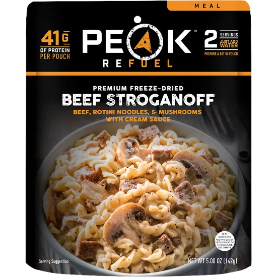 Picture of Peak Refuel Beef Stroganoff Freeze-Dried Meal