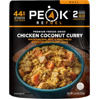 Picture of Peak Refuel Chicken Coconut Curry Freeze-Dried Meal