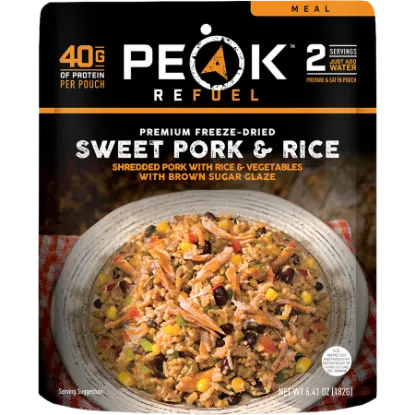 Picture of Peak Refuel Sweet Pork w/ Rice Freeze-Dried Meal