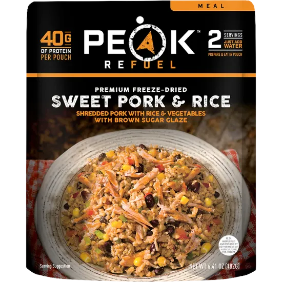 Picture of Peak Refuel Sweet Pork w/ Rice Freeze-Dried Meal