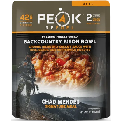 Picture of Peak Refuel Backcountry Bison Bowl w/ Rice Freeze-Dried Meal