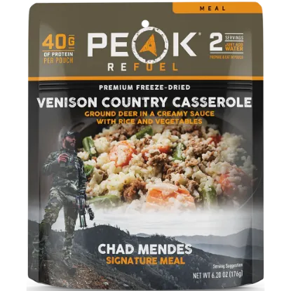 Picture of Peak Refuel Venison Country Casserole w/ Rice Freeze-Dried Meal