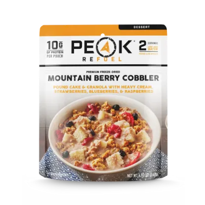 Picture of Peak Refuel Mountain Berry Cobbler Freeze-Dried Meal