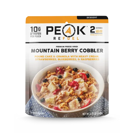 Picture of Peak Refuel Mountain Berry Cobbler Freeze-Dried Meal